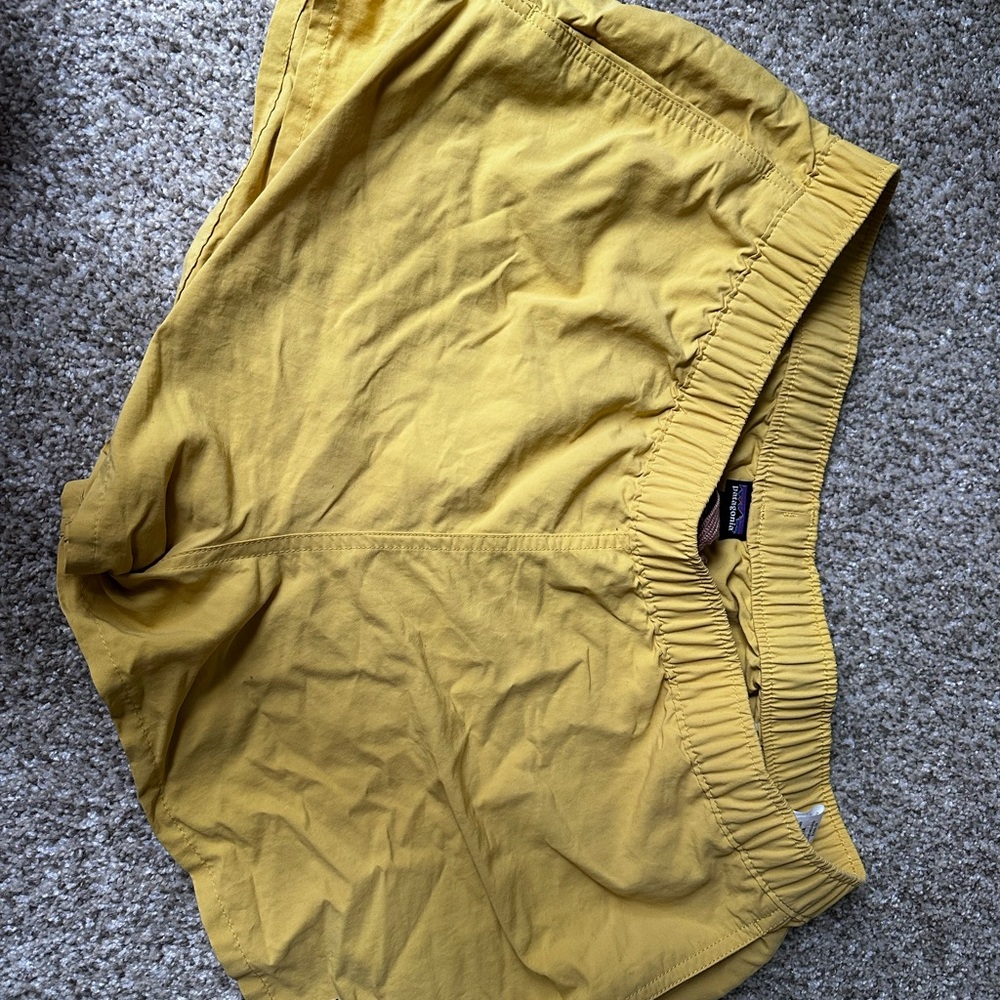 Patagonia Women’s Yellow Athletic Shorts